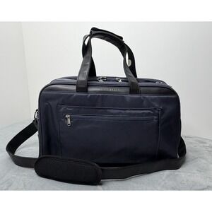 Nomad Lane Bento Bag Carryon Luggage Navy Blue Overnight Bag